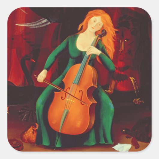 Carneval des Animeaux 2001年 スクエアシール (正面)