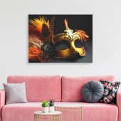 carneval masks キャンバスプリント (インサイチュ (リビング))