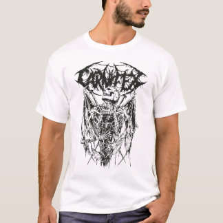 Carnifex - Casket Gold Black Tシャツ