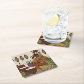 Carnival スクエアペーパーコースター (インサイチュ)