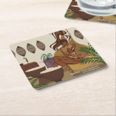 Carnival スクエアペーパーコースター (アングル)