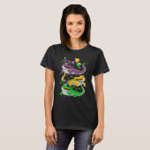 Carnival Alligator Mardi Gras Parade Party Costume Tシャツ (正面フル)