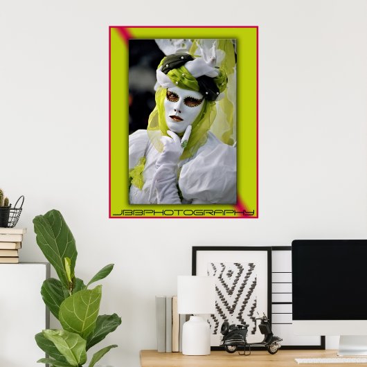 carnival bird nest ポスター (ホームオフィス)