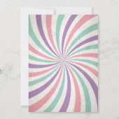 Carnival Birthday Invitation 招待状 (裏面)