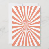 Carnival Circus Birthday Invitation 招待状 (裏面)