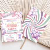 Carnival Circus Birthday Party  招待状