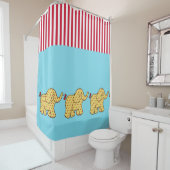 Carnival Circus Elephant Shower Curtain  シャワーカーテン (インサイチュ)