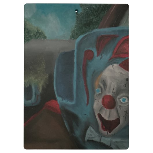 Carnival Clown クリップボード (裏面)