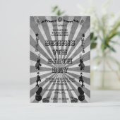 Carnival festival black and white セーブザデート (スタンド正面)