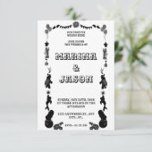 Carnival festival black and white セーブザデート (スタンド正面)