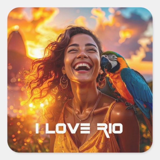 CARNIVAL IN RIO スクエアシール (正面)