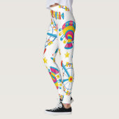 Carnival Lights: Ferris Wheel Print Leggings レギンス (左)