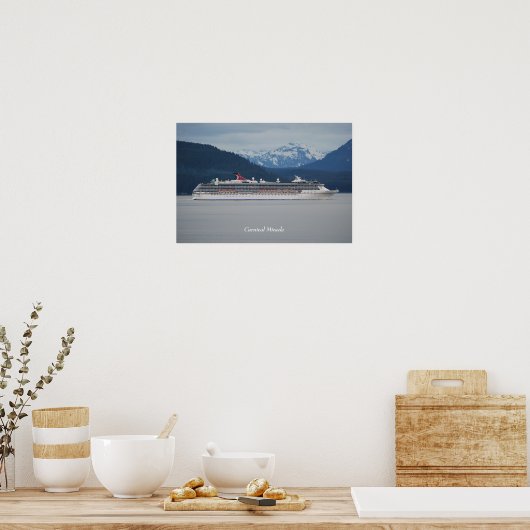 Carnival Miracle in Alaska ポスター (キッチン)