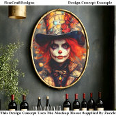 Carnival Noir Autumn Mad Hatter DW8AF Decoupage 薄葉紙