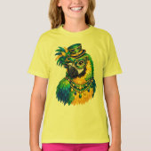 Carnival Parrot Kids Graphic T-Shirt Tシャツ (正面)