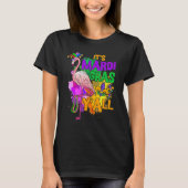 Carnival Party  Idea Flamingo Mardi Gras 2 Tシャツ (正面)