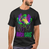 Carnival Party  Idea Flamingo Mardi Gras Tシャツ (正面)