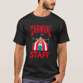 Carnival Staff Shapito Circus Festival Holiday  1 Tシャツ (正面)