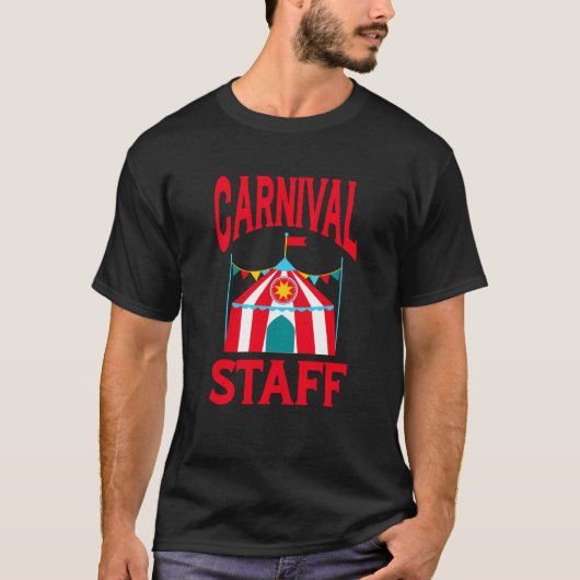 Carnival Staff Shapito Circus Festival Holiday  1 Tシャツ (正面)