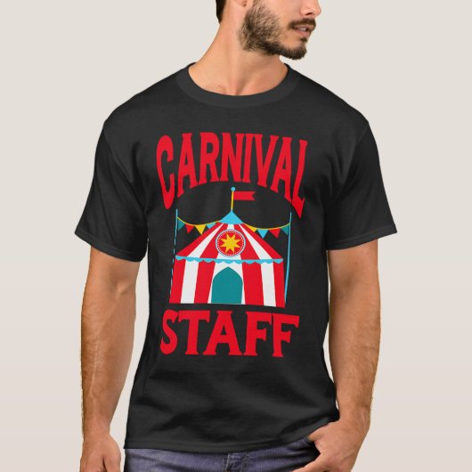 Carnival Staff Shapito Circus Festival Holiday Tシャツ (正面)