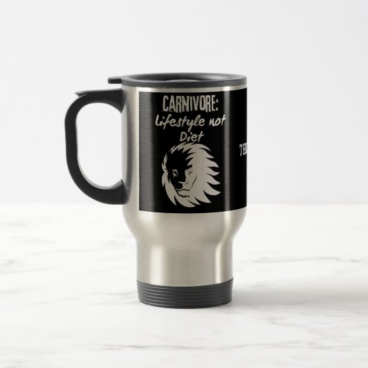 Carnivore Mug トラベルマグ (左)
