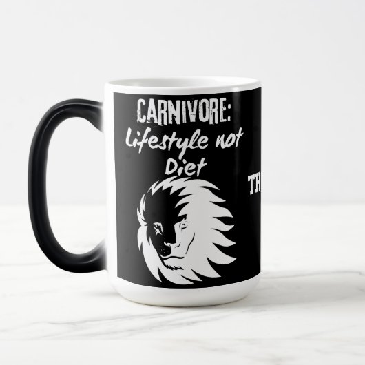 Carnivore Mug モーフィングマグカップ (左)