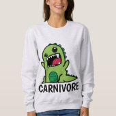 CARNIVORE Tシャツ、おもしろいティー スウェットシャツ (正面)