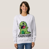 CARNIVORE Tシャツ、おもしろいティー スウェットシャツ (正面フル)