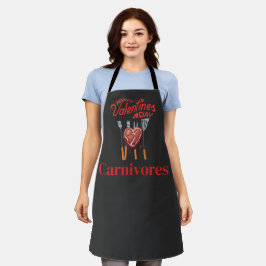 Carnivore Valentine's Day Apron エプロン