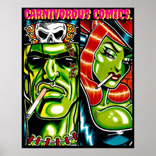 Carnivorous™/美女と野獣 ポスター (正面)