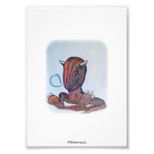 Carnotaurus フォトプリント (正面)