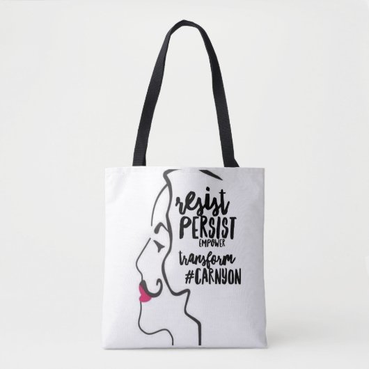  #CarnyOn Carny Girl Shopper トートバッグ (正面)