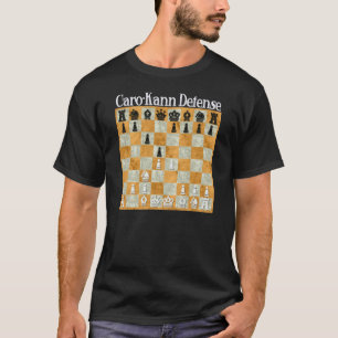 Caro-Kannの防衛 Tシャツ