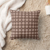 Carob Throw Pillow クッション (ブランケット)