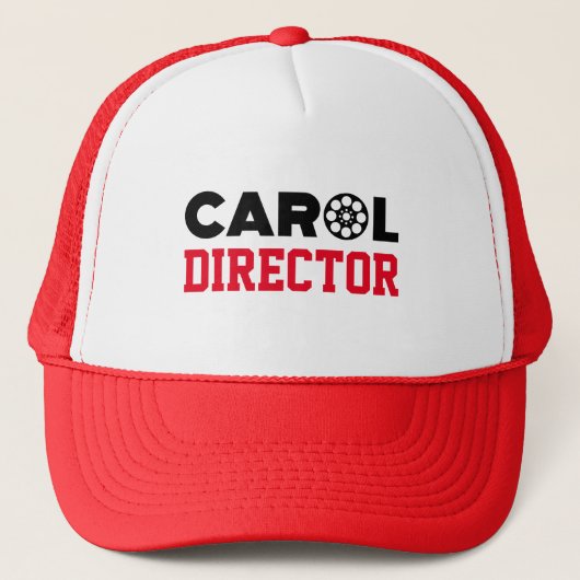 Carol Director Trucker Hat キャップ (正面)