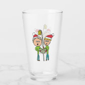 Carol Singing タンブラーグラス (裏面)