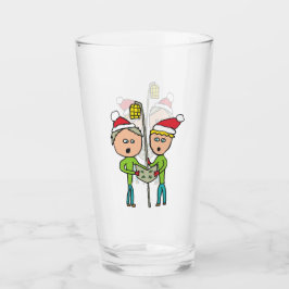 Carol Singing タンブラーグラス