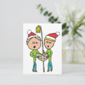 Carol Singing ポストカード (スタンド正面)