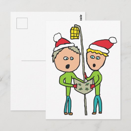 Carol Singing ポストカード (正面/裏面)