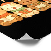 Carolers Kids Boys Girls Christmas Carolers  ポスター (角)