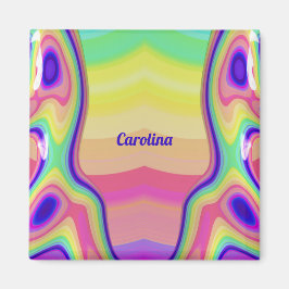 CAROLINA ～抽象芸術パターン数々の～色～ マグネット