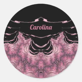 CAROLINA ～黒とピンク～ ラウンドシール
