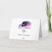 Carolina Anole & Hibiscus  ノートカード (裏面)