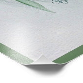 Carolina Anole & Hibiscus Art Photo Enlargement フォトプリント (角)