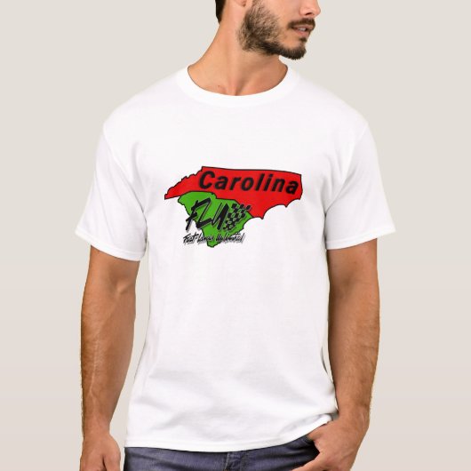 Carolina_FLU_transparent_large_text Tシャツ (正面)