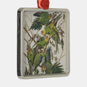 Carolina Parakeet, from 'Birds of America', 1829 メタルオーナメント (右)