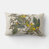 Carolina Parrot - John James Audubon (1827-1838) ランバークッション (裏面)