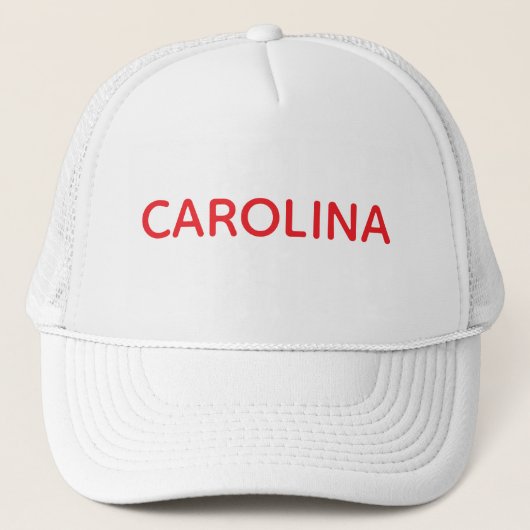 Carolina Red キャップ (正面)