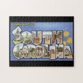 Carolina_Vintage南旅行からの挨拶 ジグソーパズル (横)