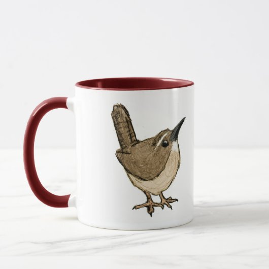 Carolina Wren Mug マグカップ (左)